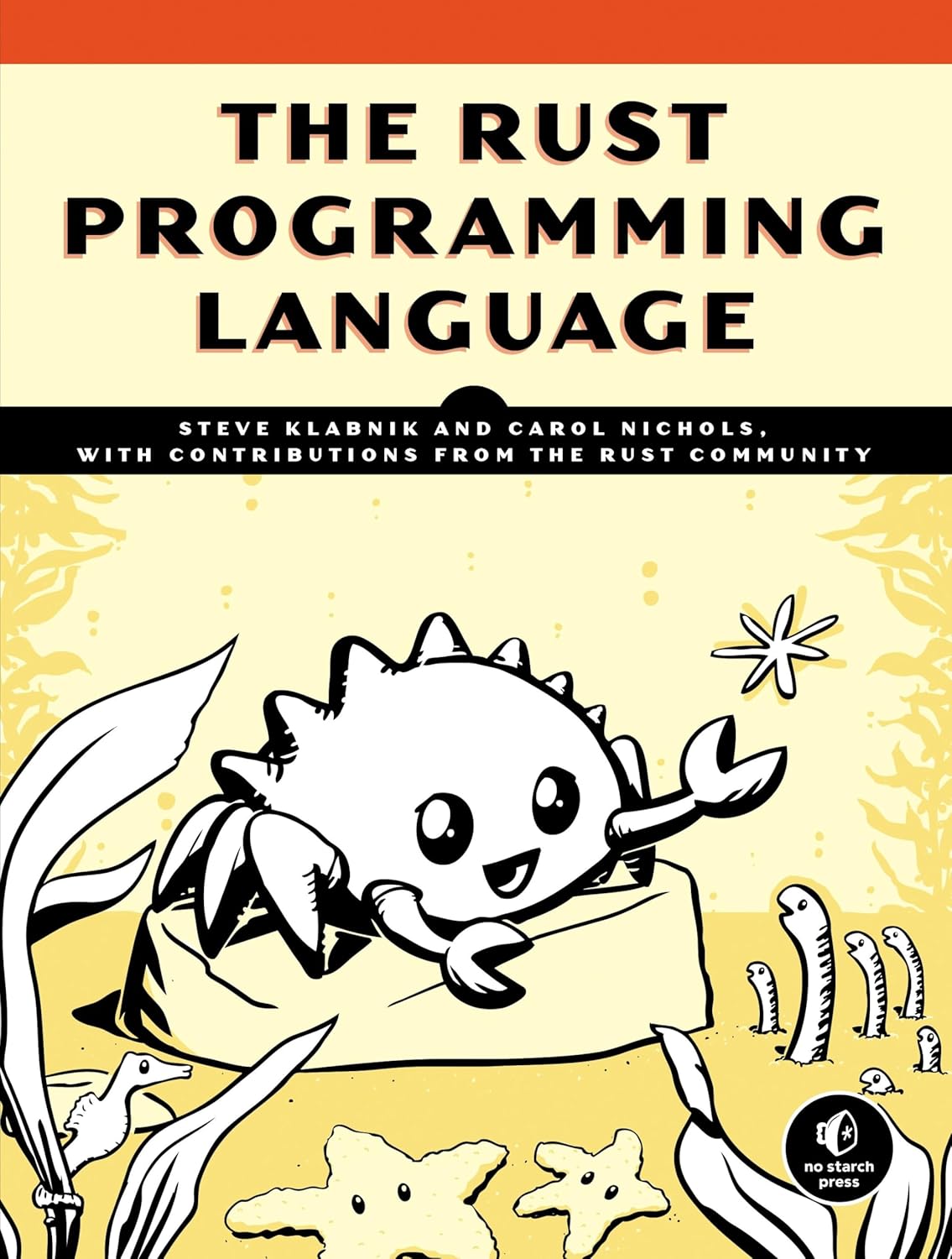 The Rust Programming Language cover